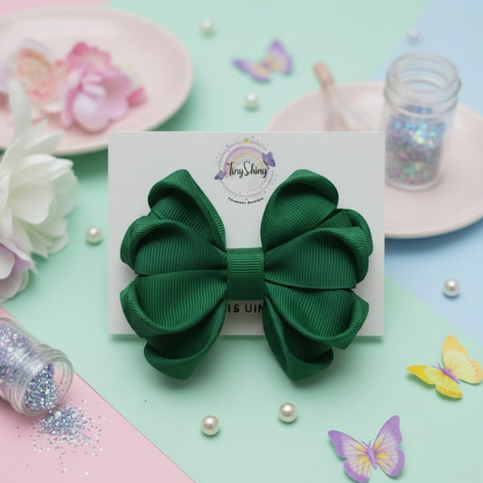 GRB-Boutique Bow-Style 3-Dark Green