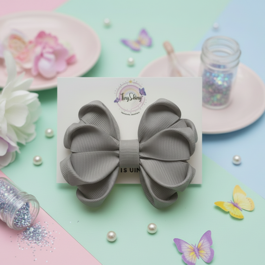 GRB-Boutique Bow-Style 3-Dark Grey