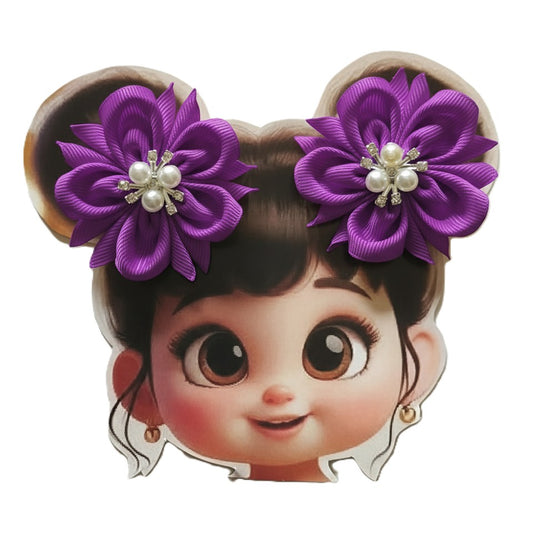 GRB-Twin Clips-Style 2-Deep Purple