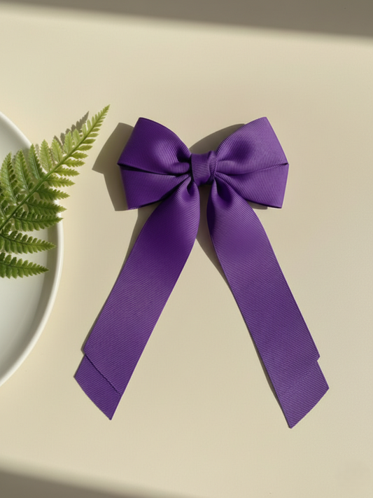 GRB-Boutique Bow-Style 7-Deep Purple