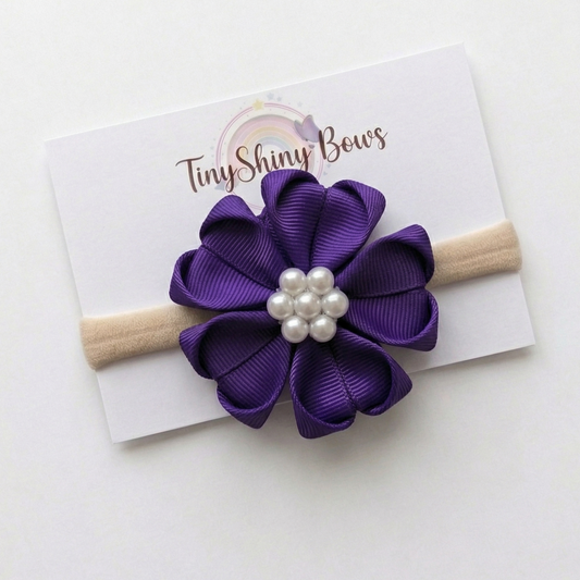 Baby Bow-Style 10-Deep Purple