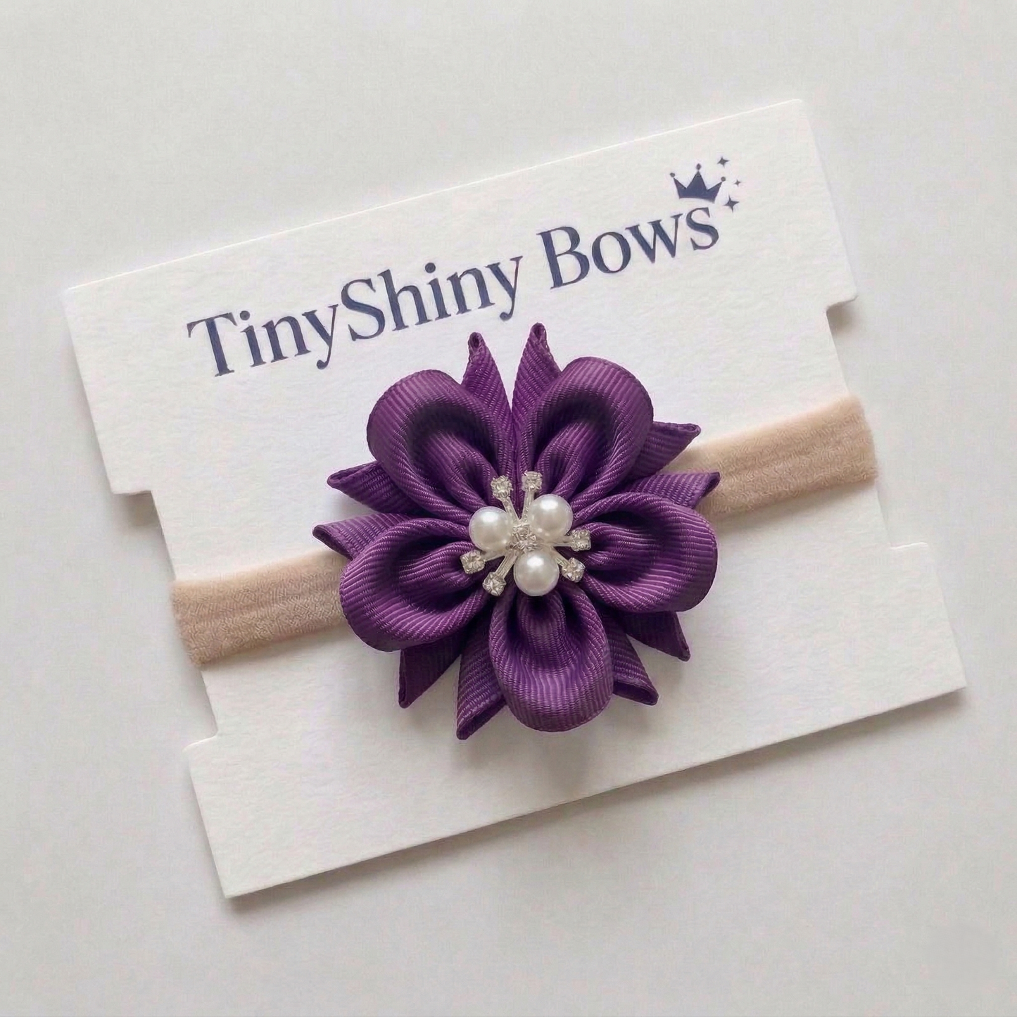 Baby Bow-Style 9-Deep Purple