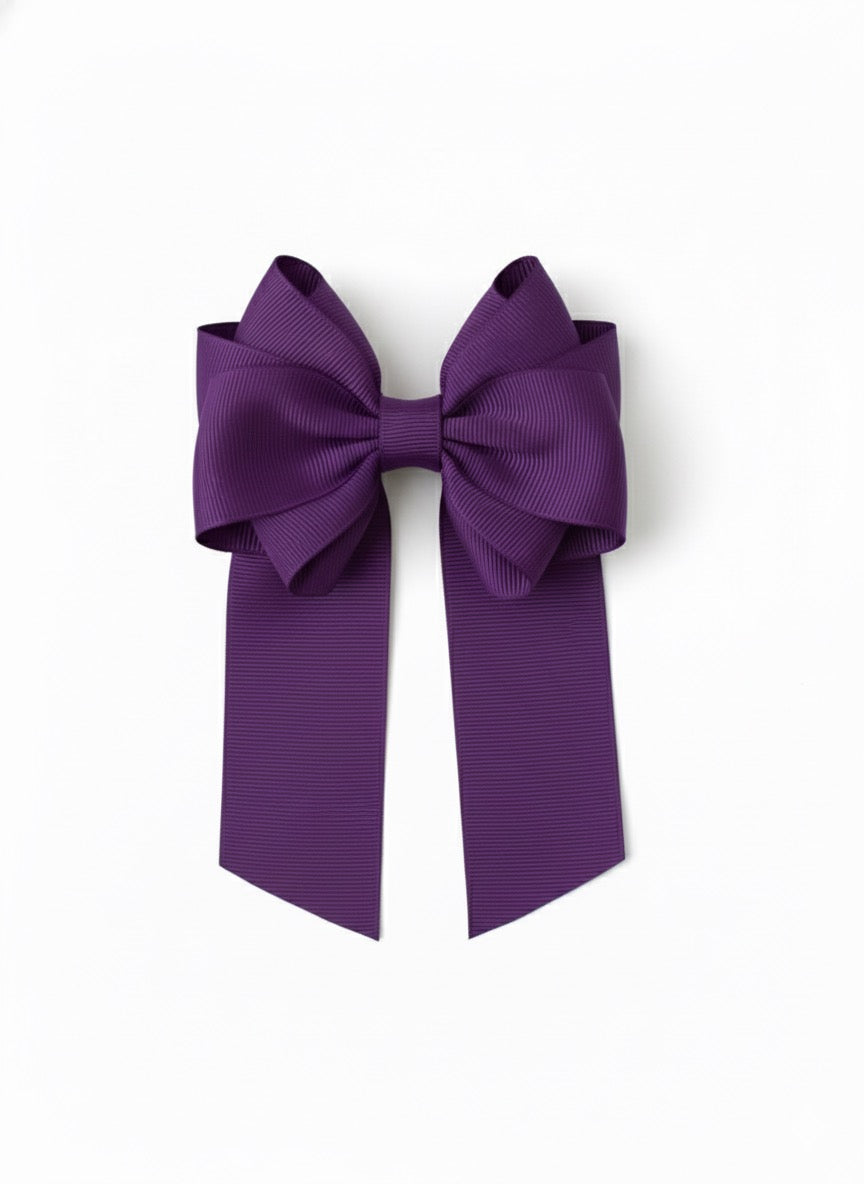 GRB-Boutique Bow-Style 6-Deep Purple