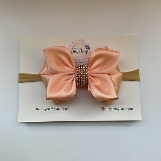 SatinRibbon-Bow-Style3.1-Peach