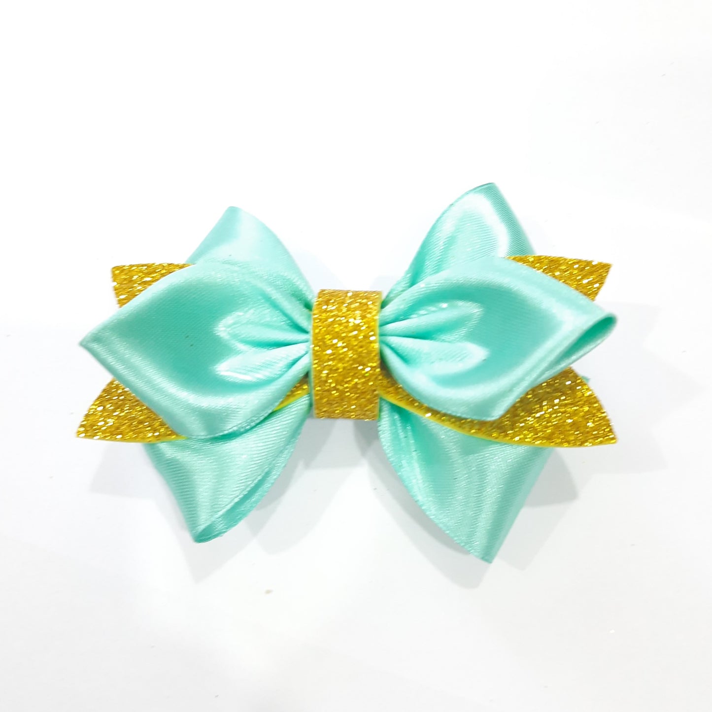 SatinRibbon-Bow-Style2-Frosty Mint