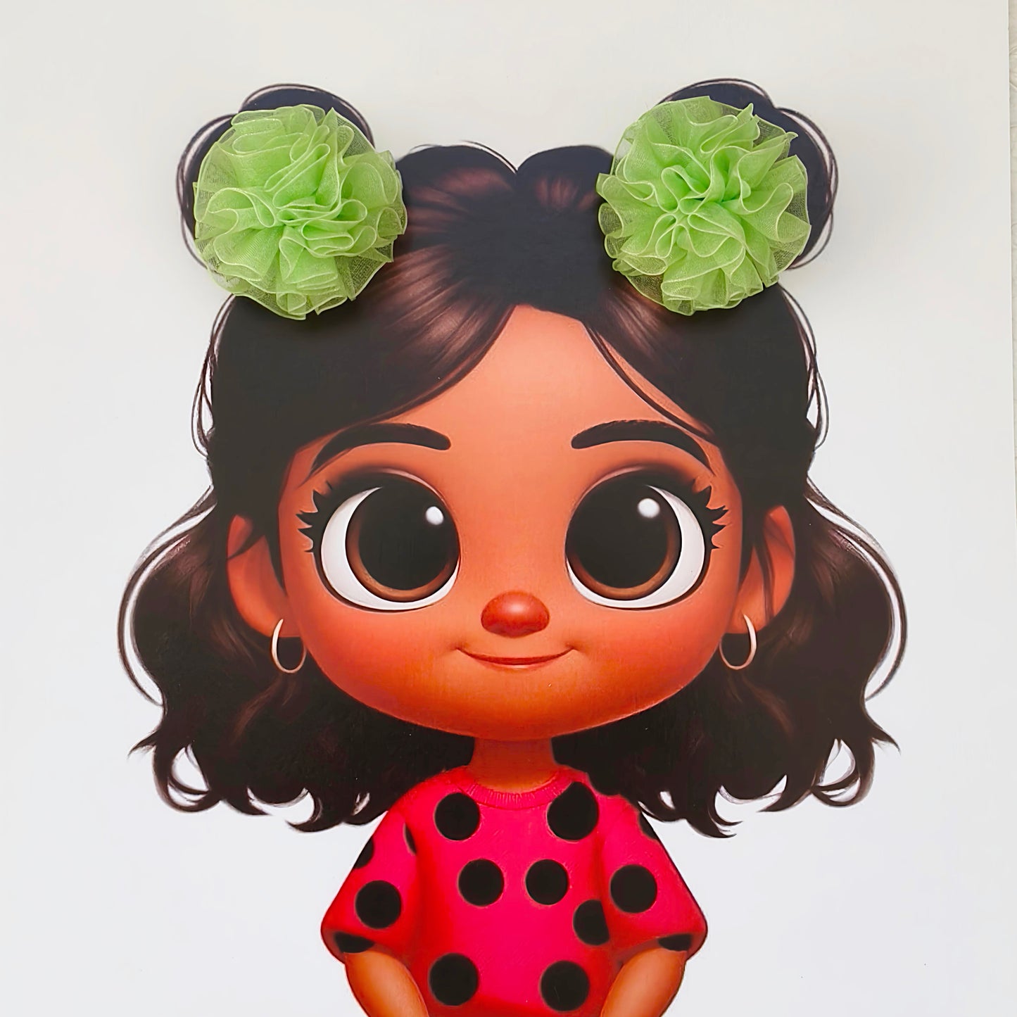 Organza Flower - Hair Ties