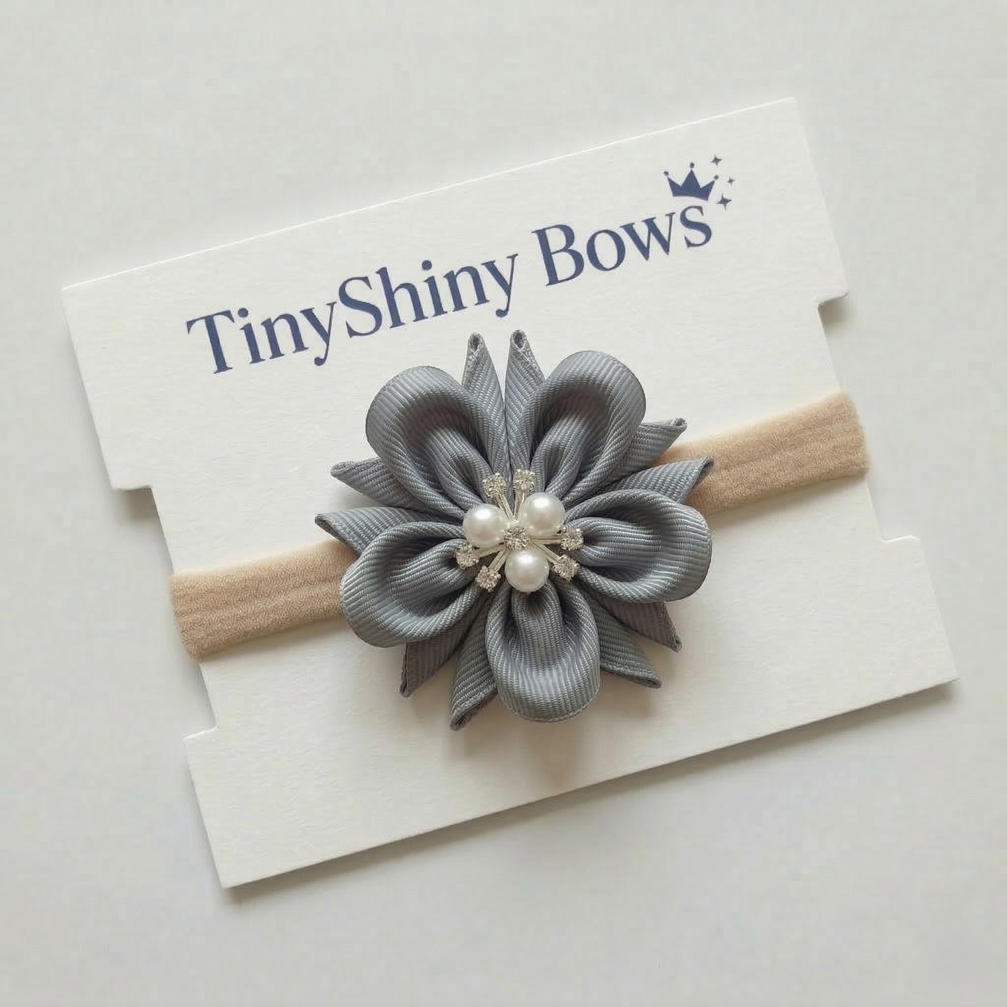 Baby Bow-Style 9-Dark Grey