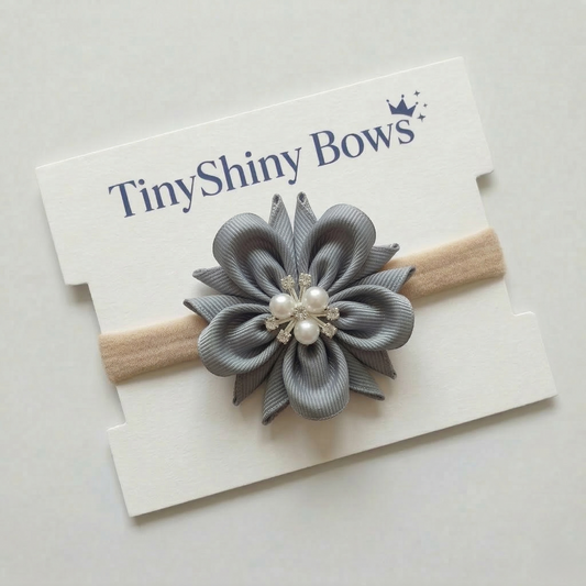 Baby Bow-Style 9-Dark Grey