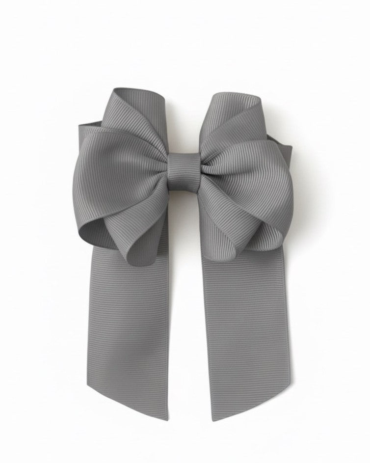 GRB-Boutique Bow-Style 6-Dark Grey