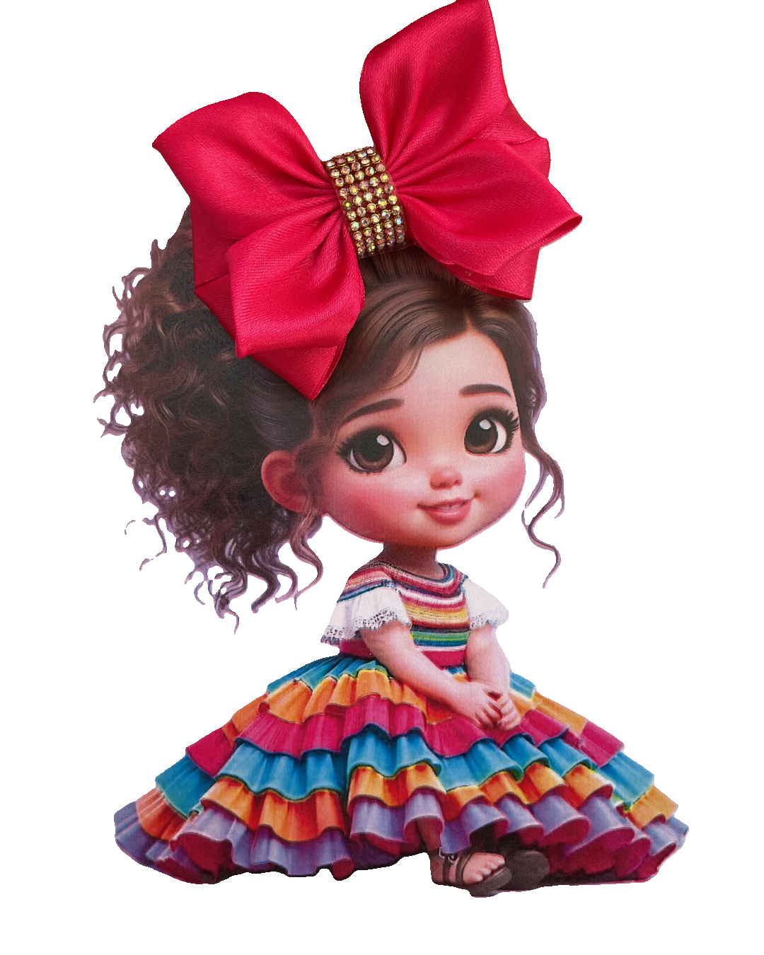 SatinRibbon-Bow-Style3-Hot Pink