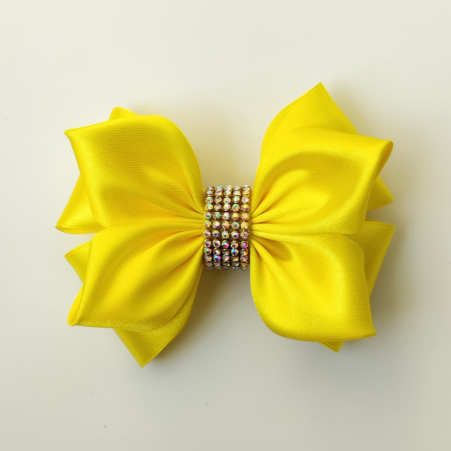 SatinRibbon-Bow-Style3-Yellow