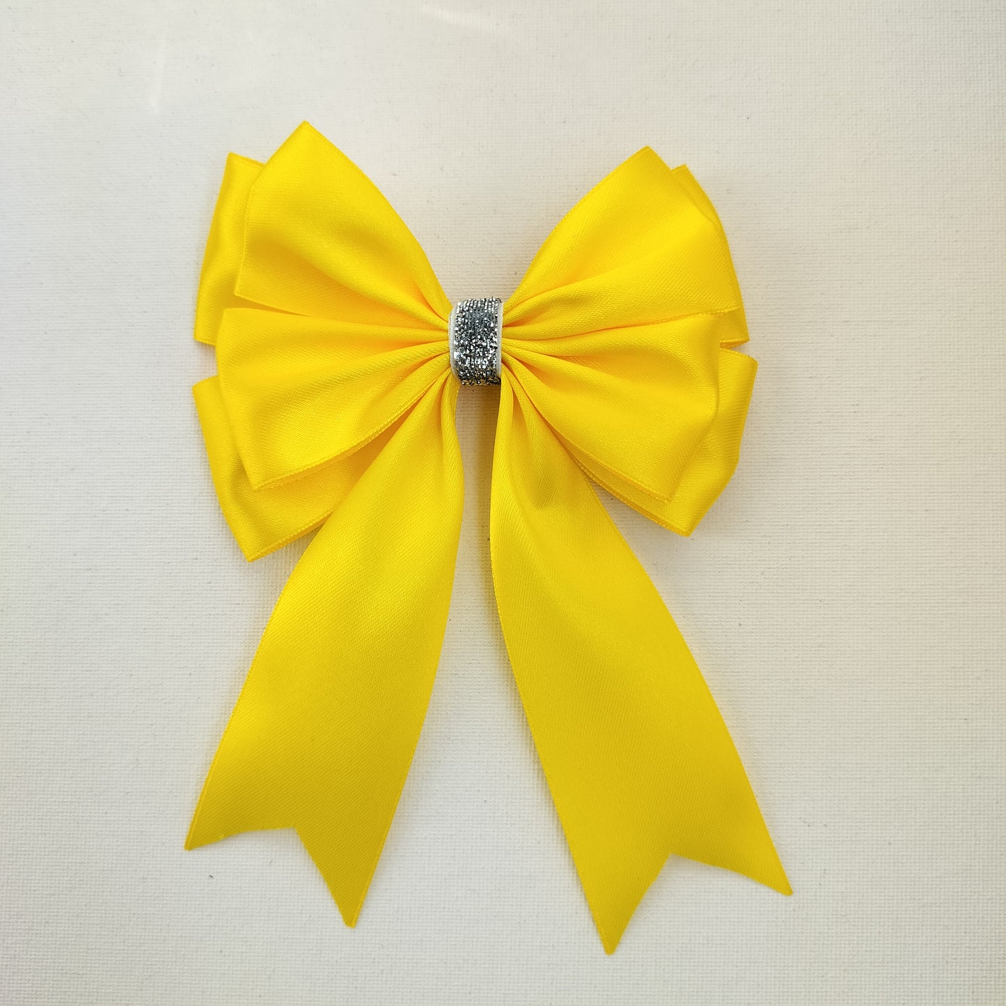 SatinRibbon-Bow-Style4-Sunshine Yellow