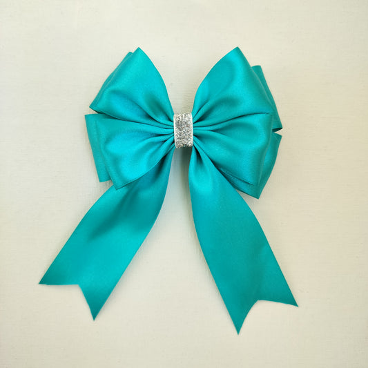 SatinRibbon-Bow-Style4-Rama Green