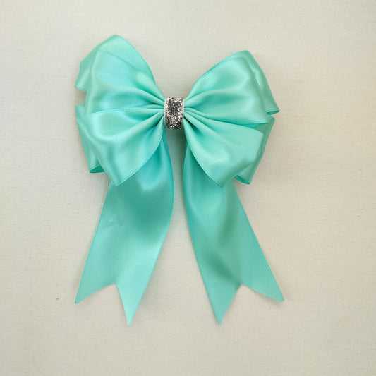 SatinRibbon-Bow-Style4-Frosty Mint