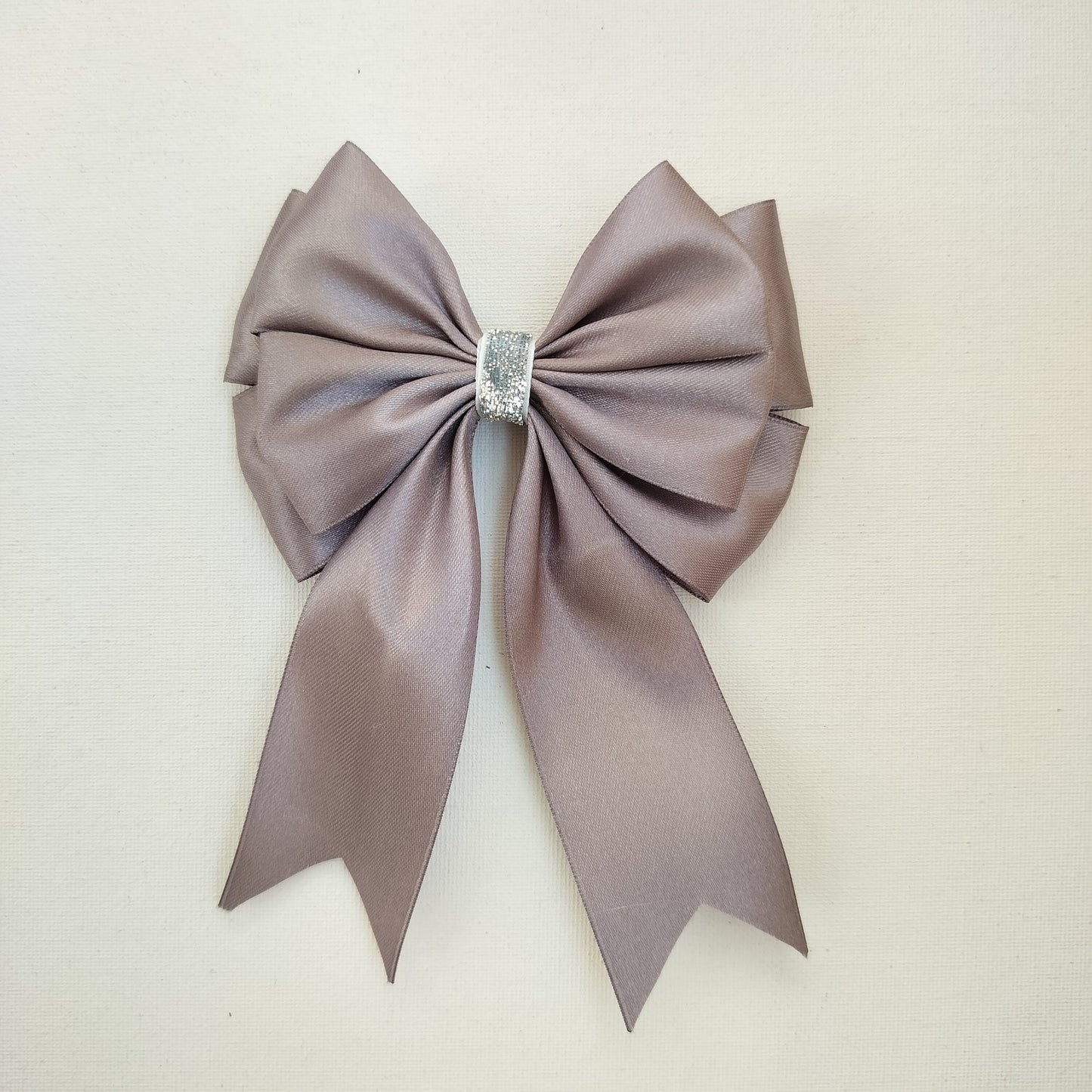 SatinRibbon-Bow-Style4-Dark Grey