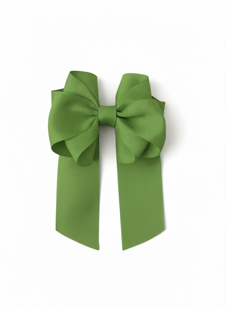 GRB-Boutique Bow-Style 6-Leaf Green