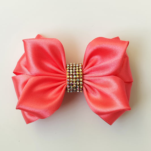 SatinRibbon-Bow-Style3-Rose Pink