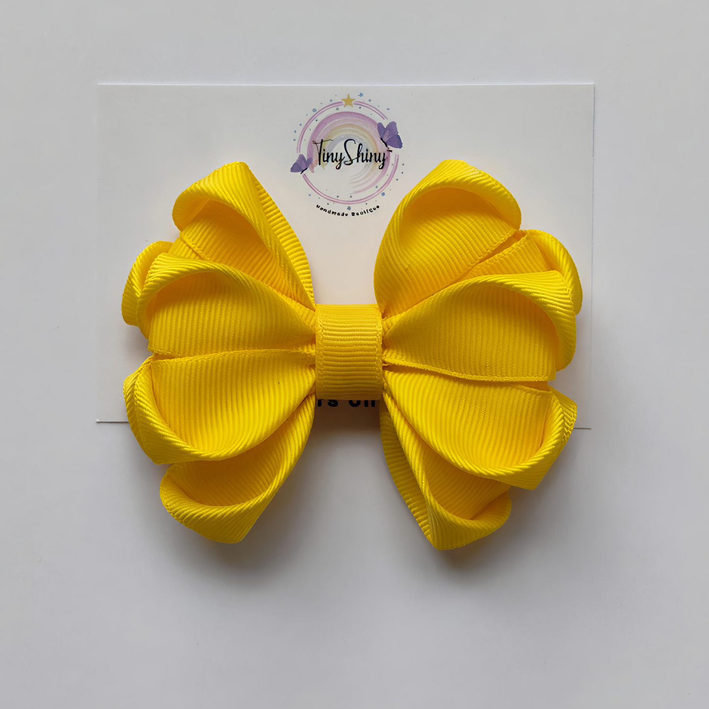 GRB-Boutique Bow-Style 3-Sunshine Yellow