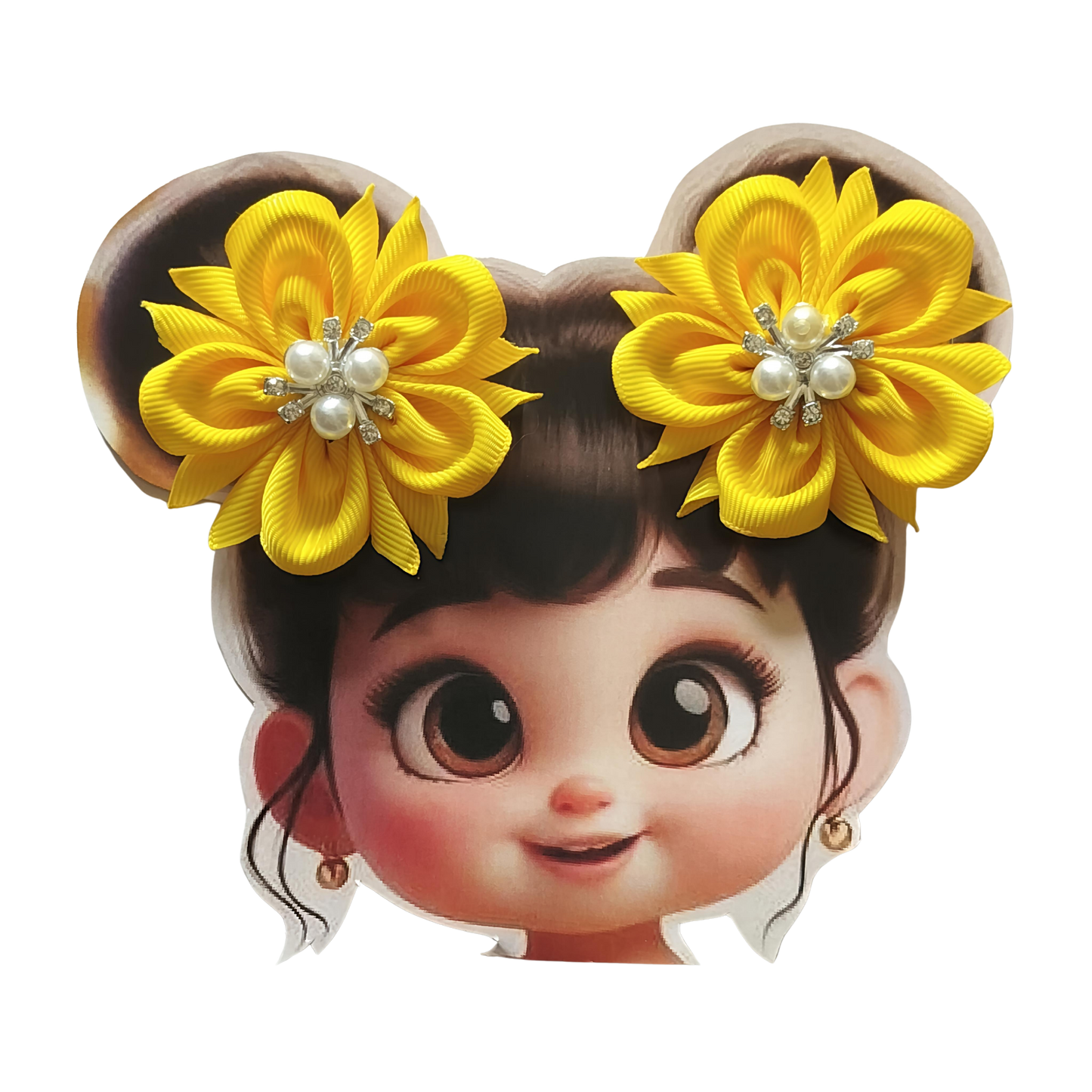 GRB-Twin Clips-Style 2-Sunshine Yellow