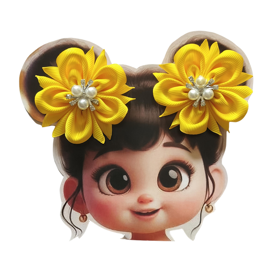 GRB-Twin Clips-Style 2-Sunshine Yellow