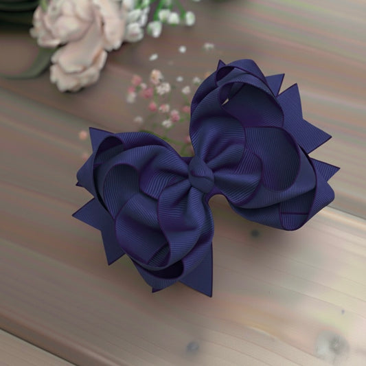 GRB-Boutique Bow-Style 1-Navy Blue