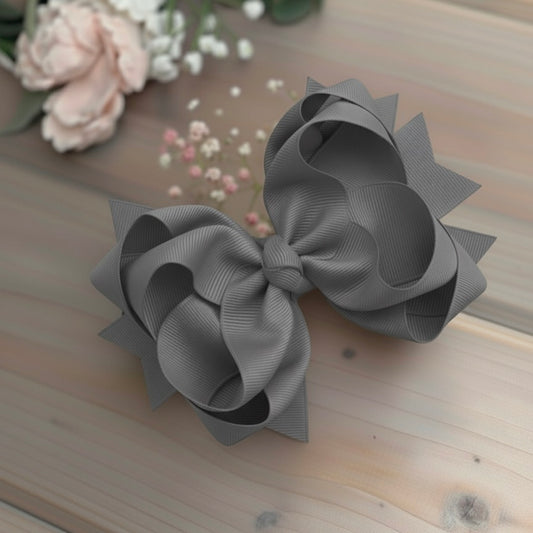 GRB-Boutique Bow-Style 1-Dark Grey