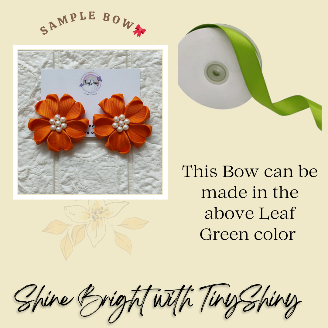 GRB-Twin Clips-Style 3-Leaf Green