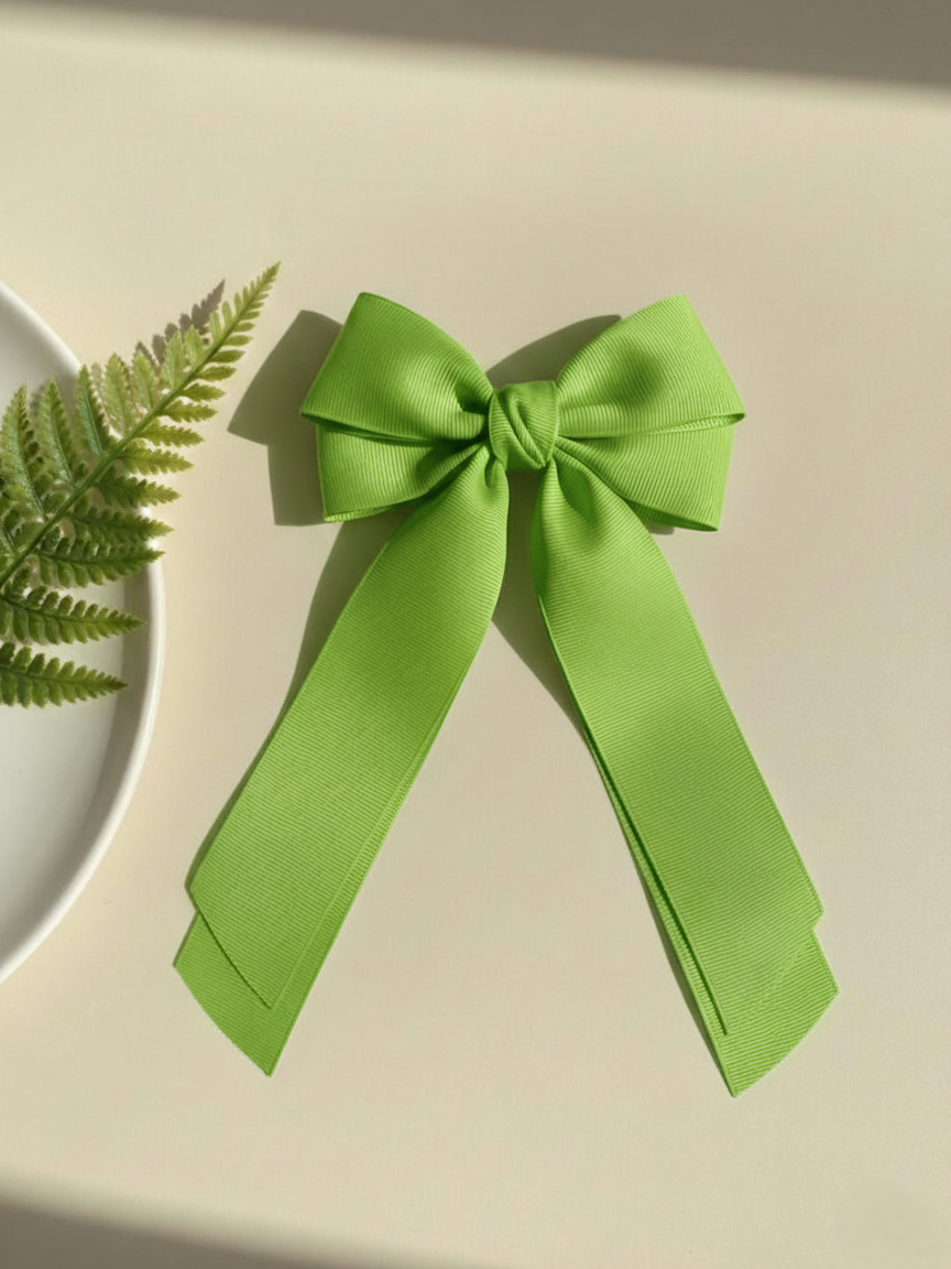 GRB-Boutique Bow-Style 7-Leaf Green