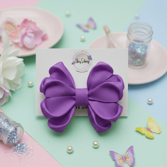 GRB-Boutique Bow-Style 3-Light Purple