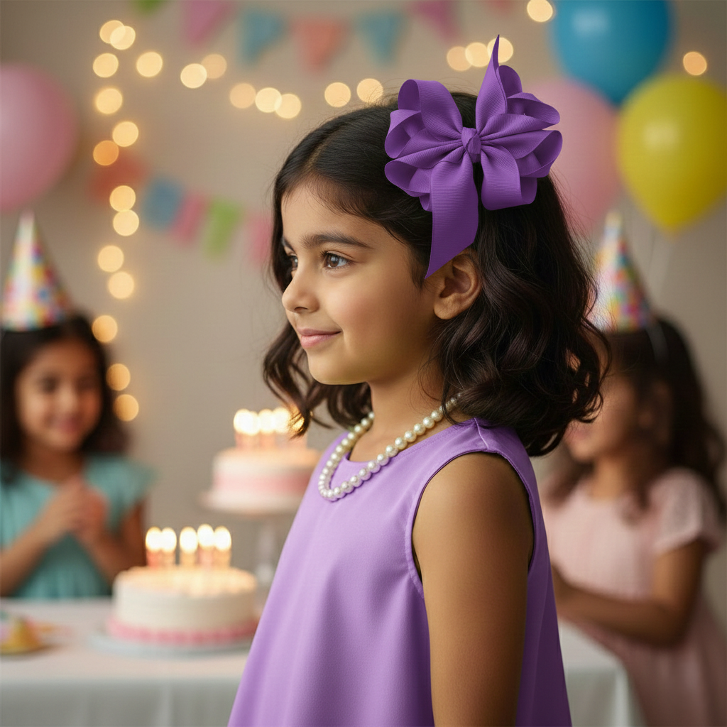 Octopus-Bow-4Layer-Style1-Light Purple