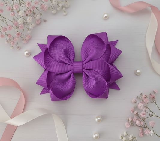 GRB-Boutique Bow-Style 4-Light Purple