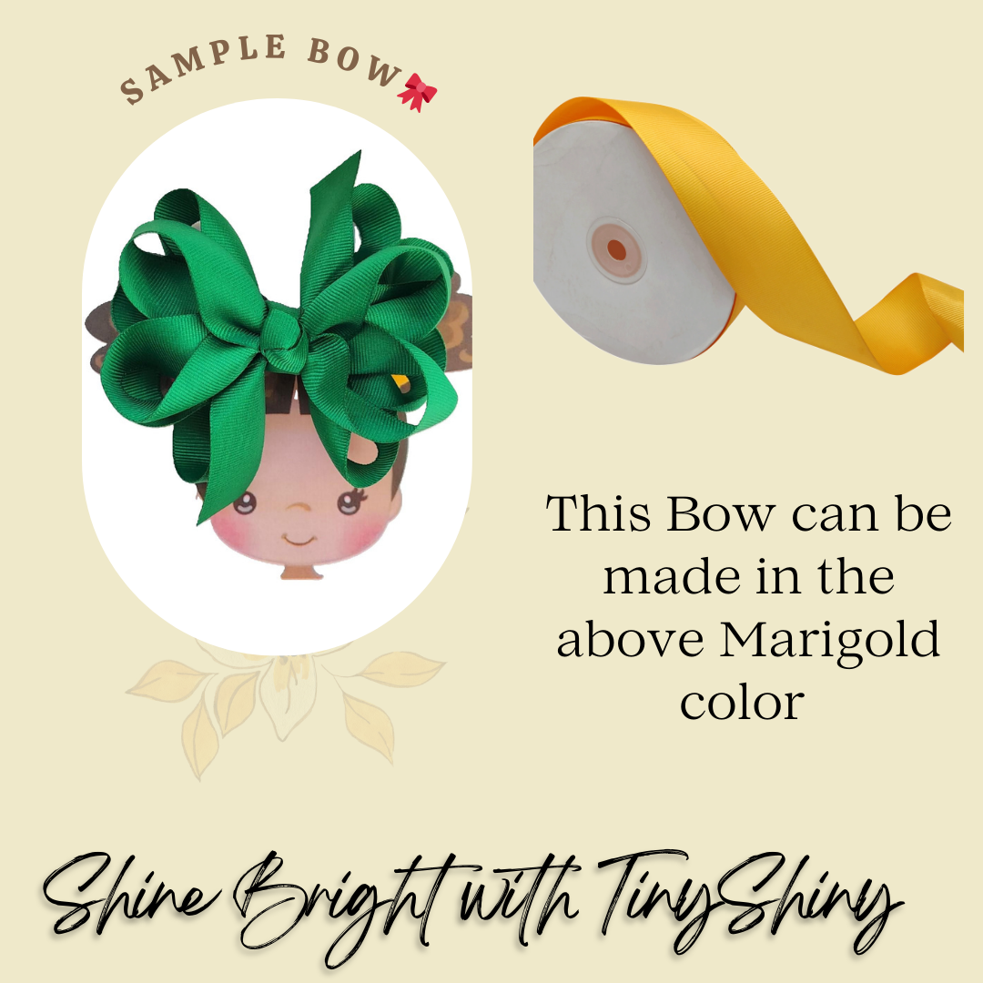 Octopus Bow - Medium -  Marigold