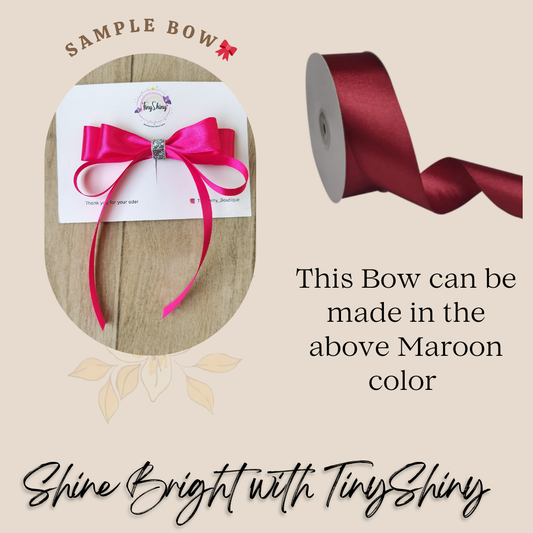 SatinRibbon-Bow-Style7-Maroon