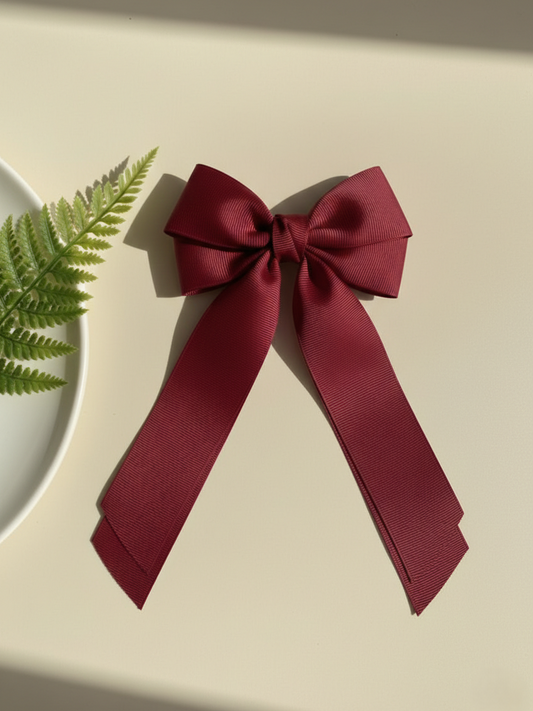 GRB-Boutique Bow-Style 7-Maroon