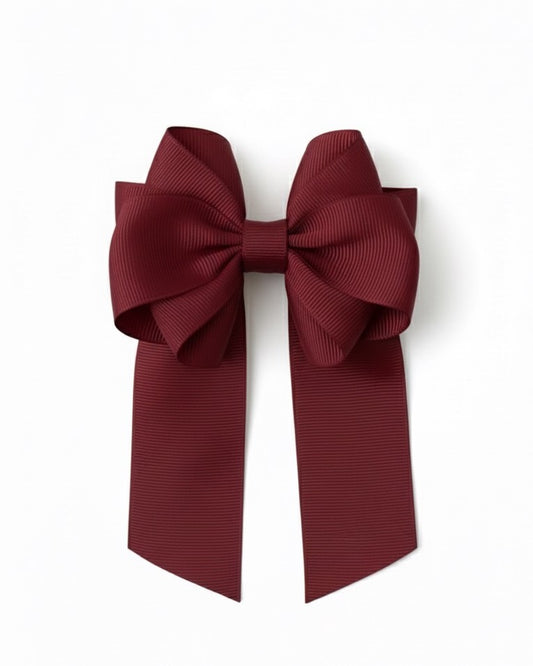 GRB-Boutique Bow-Style 6-Maroon