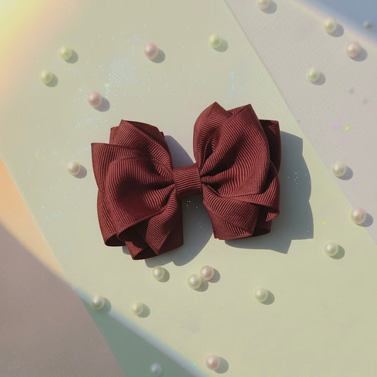 GRB-Boutique Bow-Style 5-Maroon