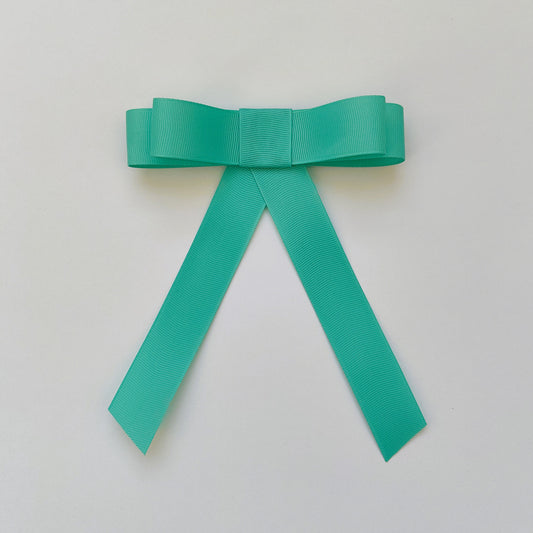 Midi Tail Bow - Aqua