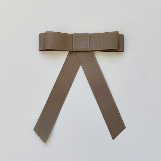 Midi Tail Bow - DarkGrey