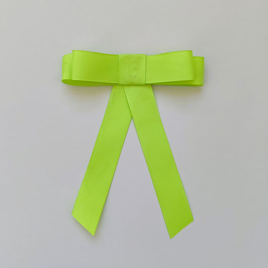 Midi Tail Bow - NeonGreen