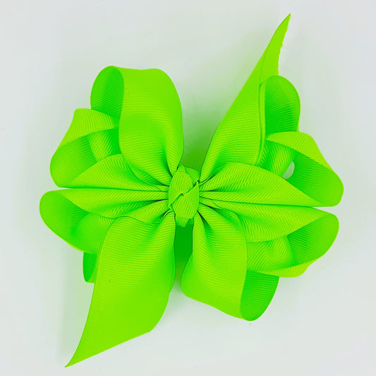 Octopus-Bow-4Layer-Style1-Neon Green