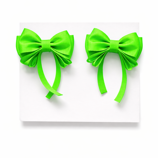 GRB-Twin Clips-Style 1-Neon Green