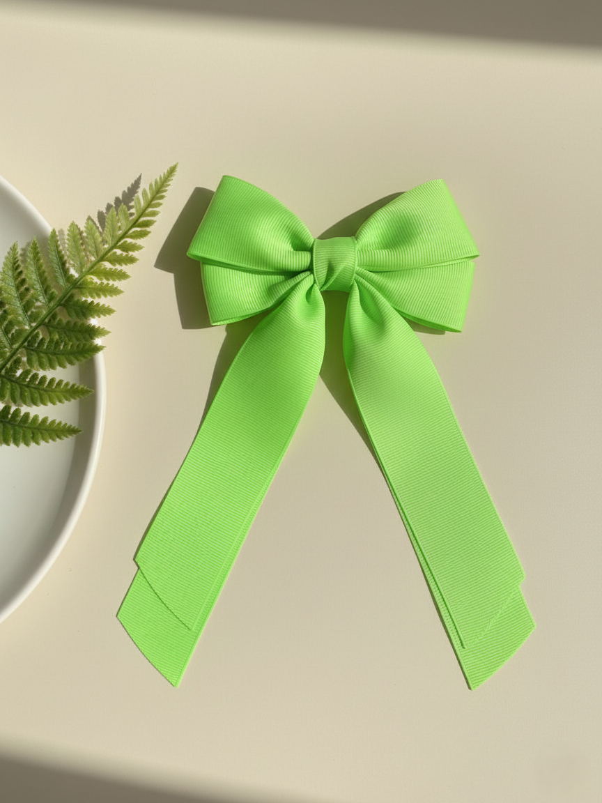 GRB-Boutique Bow-Style 7-Neon Green