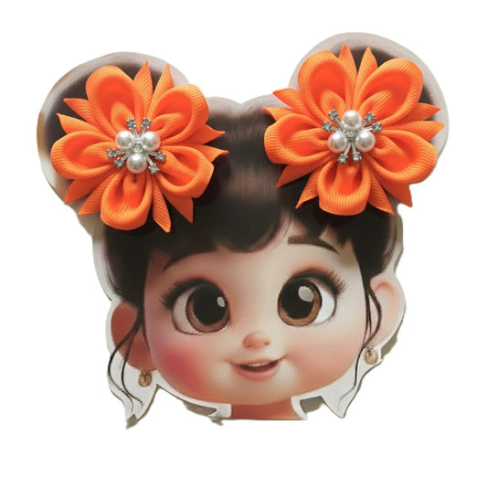 GRB-Twin Clips-Style 2-Neon Orange