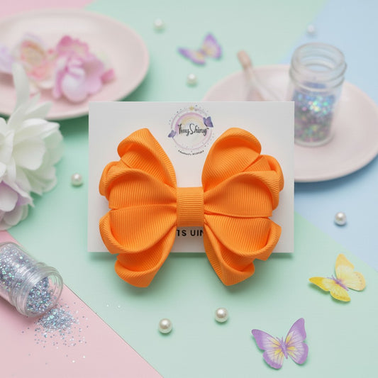 GRB-Boutique Bow-Style 3-Neon Orange