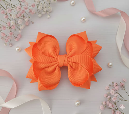 GRB-Boutique Bow-Style 4-Neon Orange