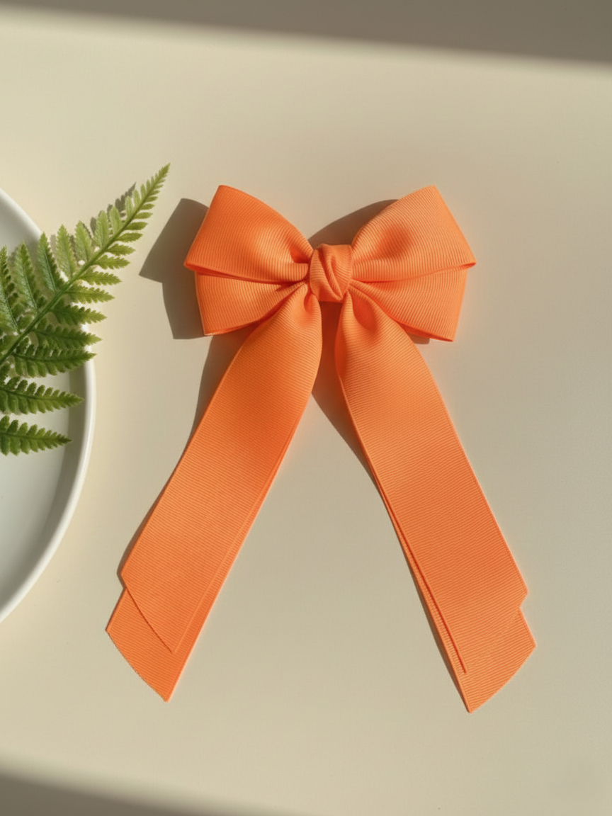 GRB-Boutique Bow-Style 7-Neon Orange