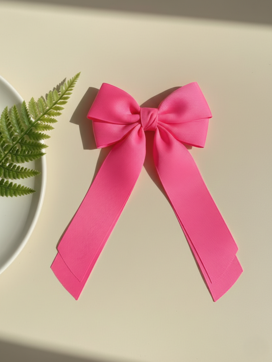 GRB-Boutique Bow-Style 7-Neon Pink