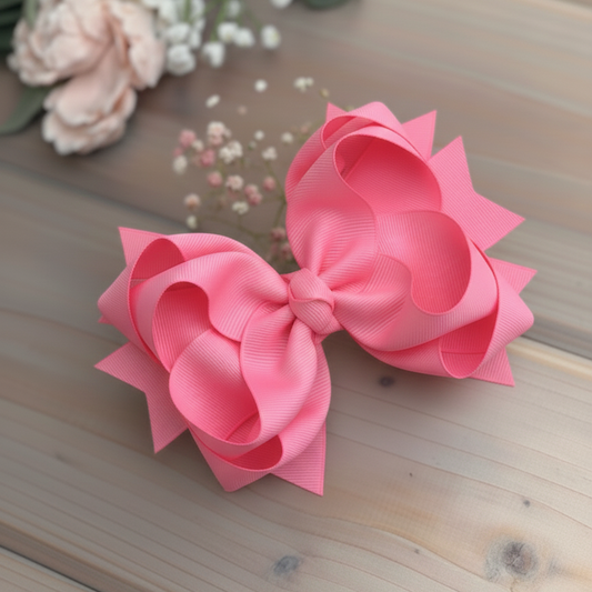 GRB-Boutique Bow-Style 1-Neon Pink