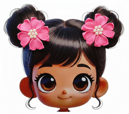 GRB-Twin Clips-Style 3-Neon Pink