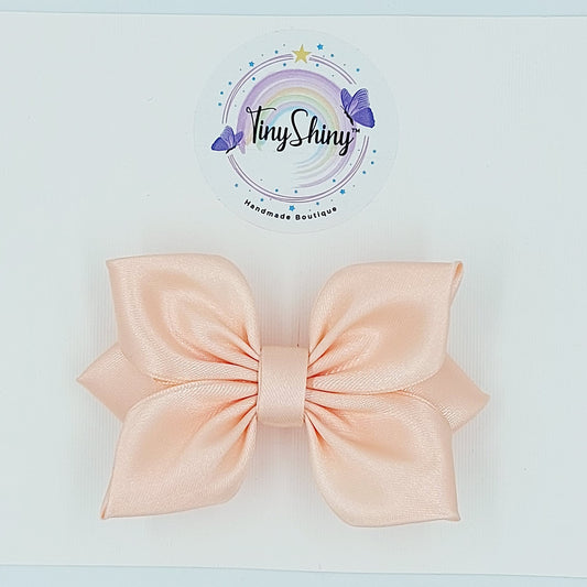 SatinRibbon-Bow-Style1-Peach